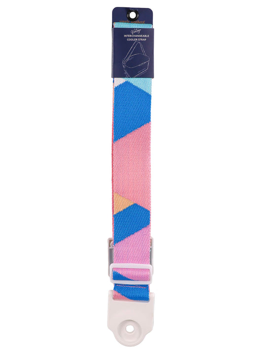 Simply Southern Pink Colorblock Cooler Strap