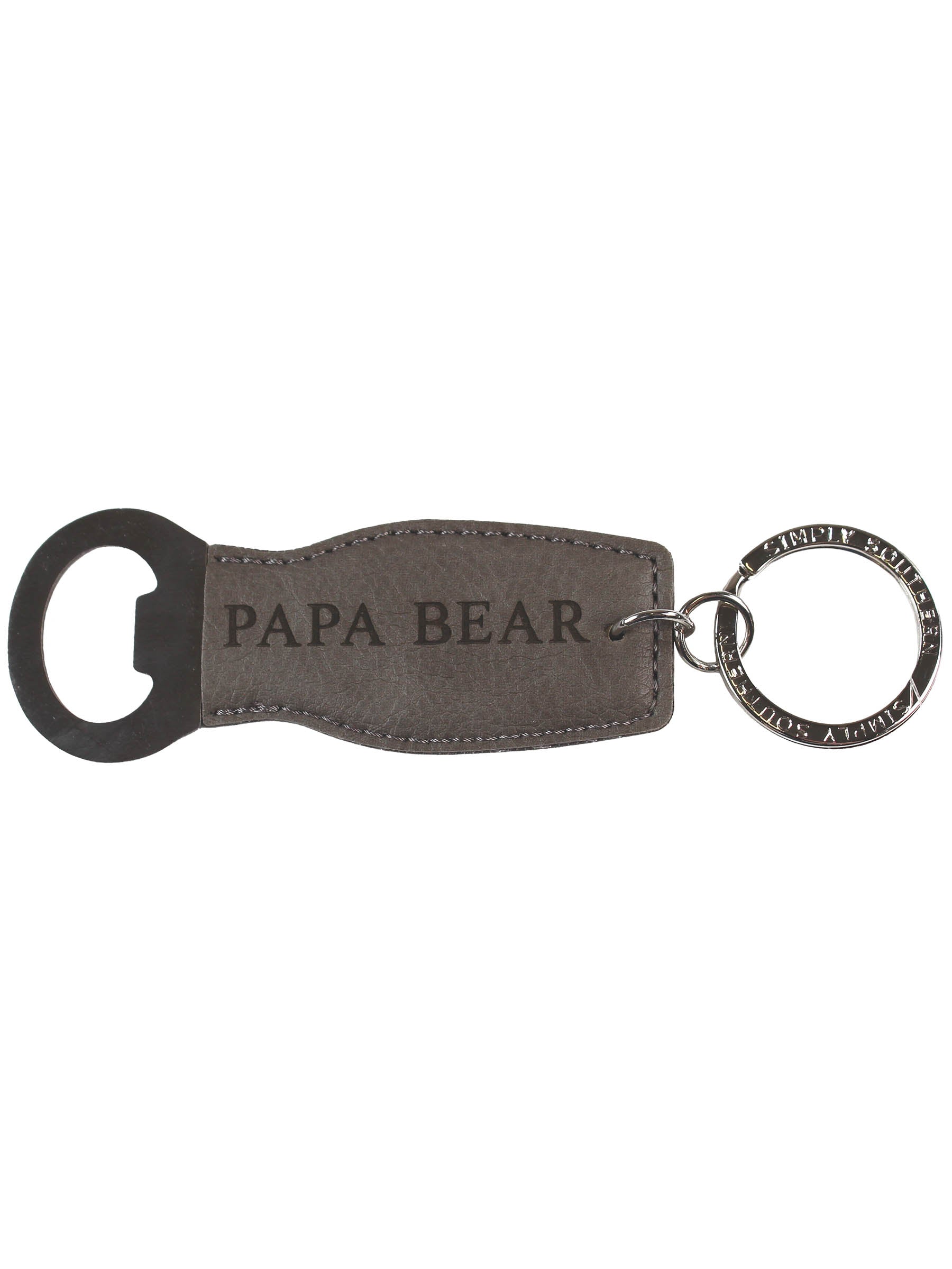 Simply Southern Bottle opener Leather Keychains