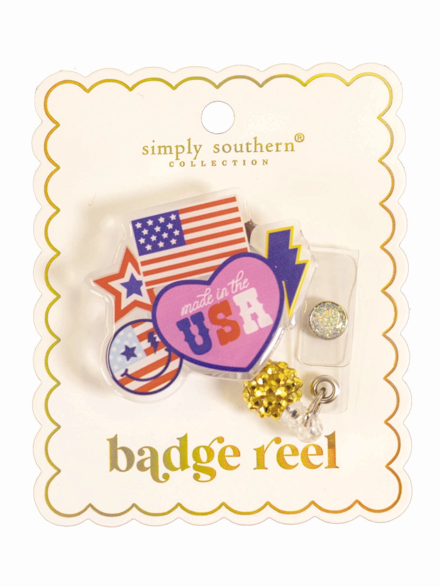 Simply Southern USA Badge Reel