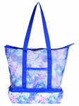 Simply Southern Mesh Beach Tote Cooler Bag