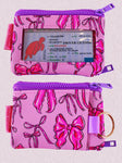 Simply Southern Bag ID Wallet in a Bow Pattern