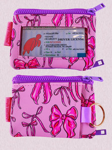 Simply Southern Bag ID Wallet in a Bow Pattern