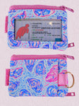 Simply Southern Bag ID Wallet in a Oyster Pattern