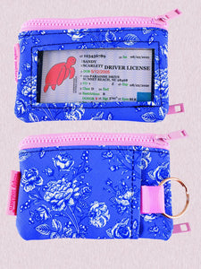 Simply Southern Bag ID Wallet in Roseblue