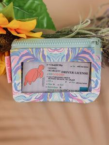 Simply Southern Bag ID Wallet in a Watercolor Pattern