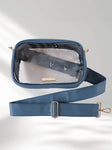 Simply Southern Blue Clear Crossbody Bag