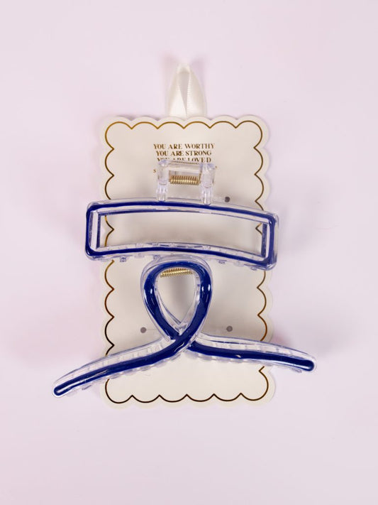 Simply Southern Set of 2 Navy Hair Clips