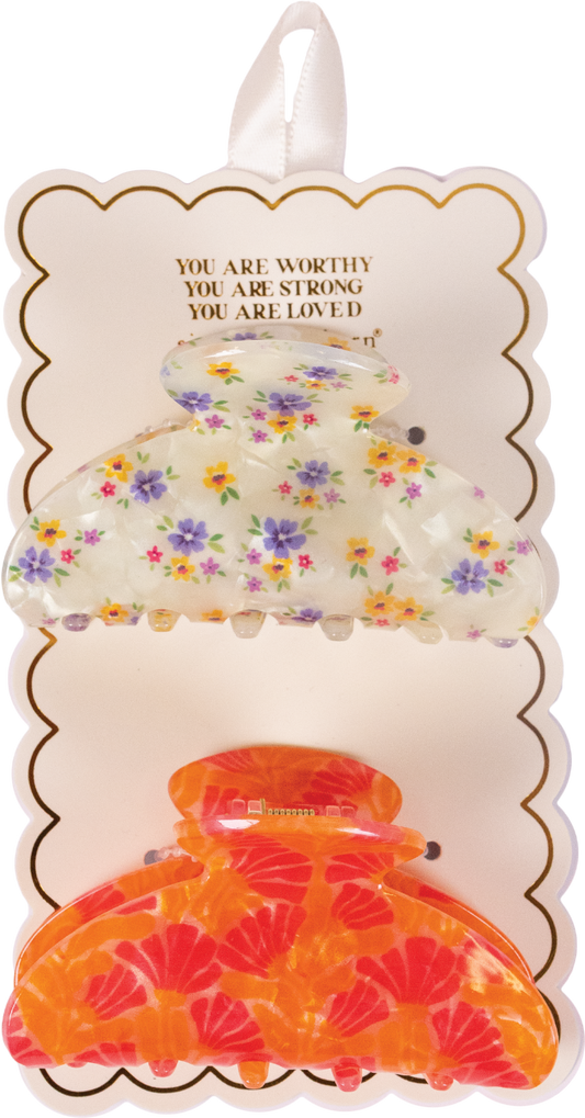 Simply Southern Set of 2 Vintage Hair Clips