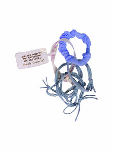 Simply Southern Blue Hair Tie Set