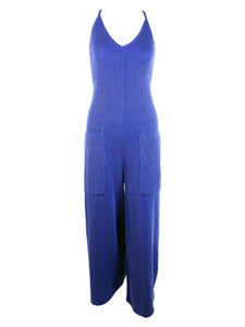 Simply Southern Navy Ribbed Jumpsuit