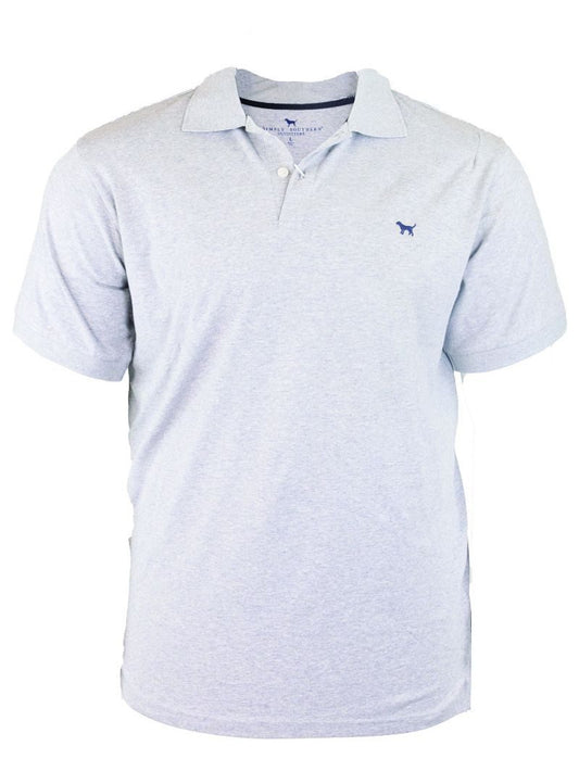 Simply Southern Light Grey Polo