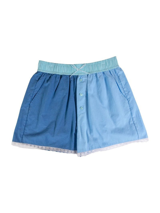 Simply Southern Serena Blue Shorts