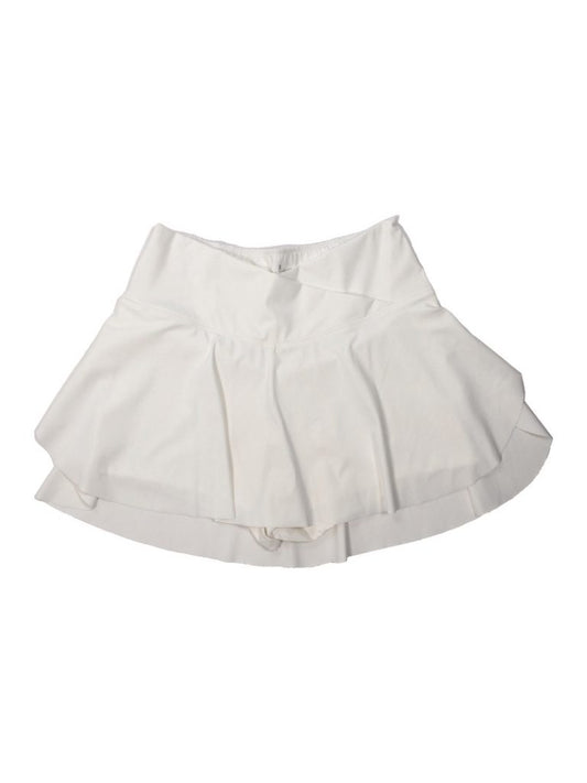 Simply Southern Cross-Over Skort in White