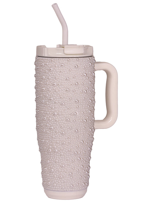 simply southern white pearl tumbler