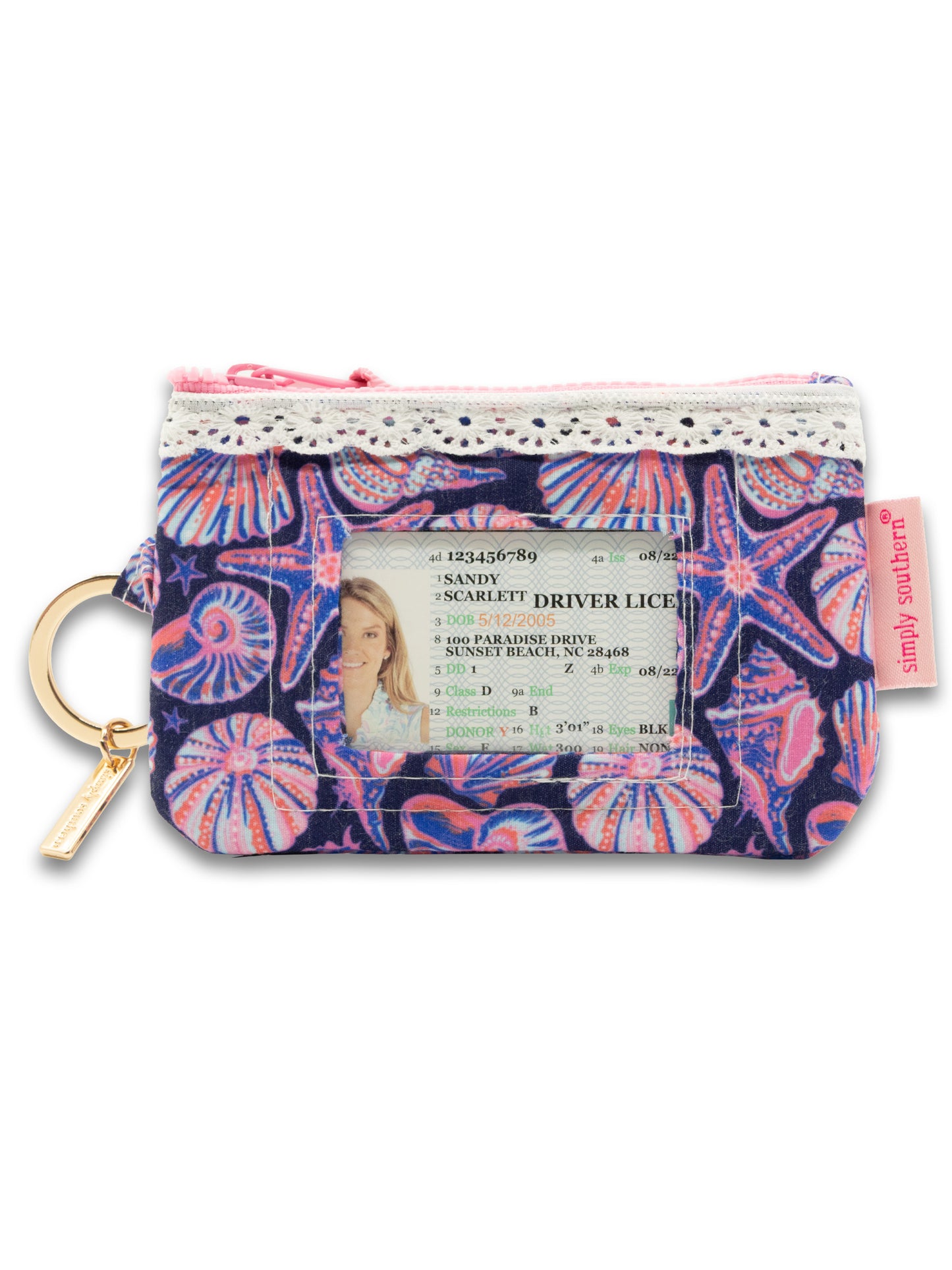 Simply Southern Lace Glow Shell ID Wallet
