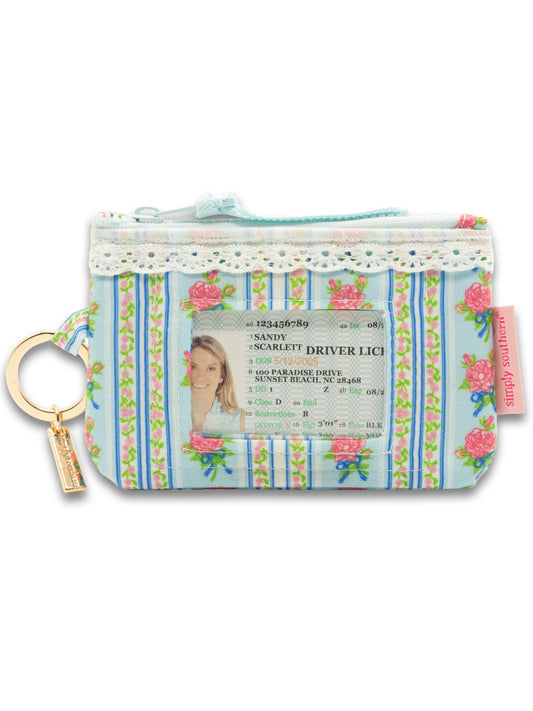 Simply Southern Lace Rose ID Wallet