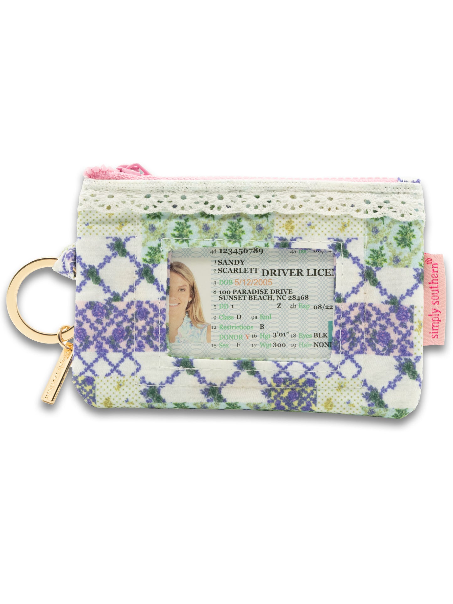 Simply Southern Lace Triple Patch ID Wallet