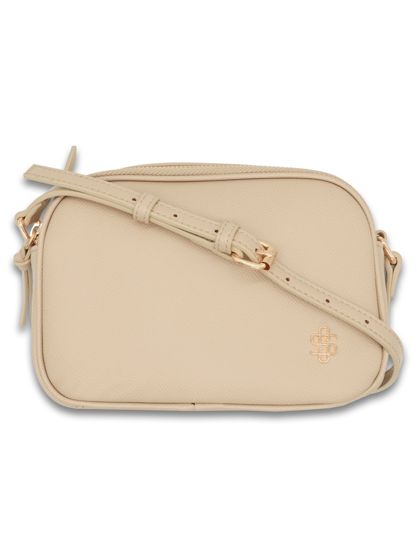 Simply Southern Beige Leather Crossbody