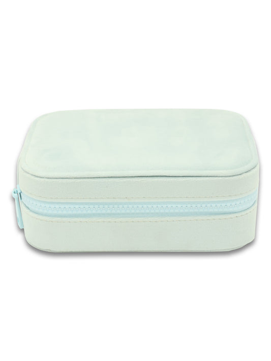 Simply Southern Blue Suede Travel Case