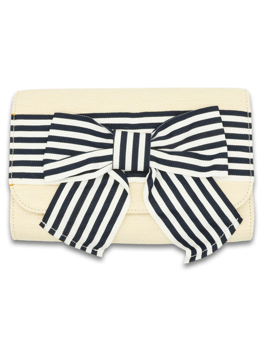 Simply Southern Cream Derby Clutch Bag