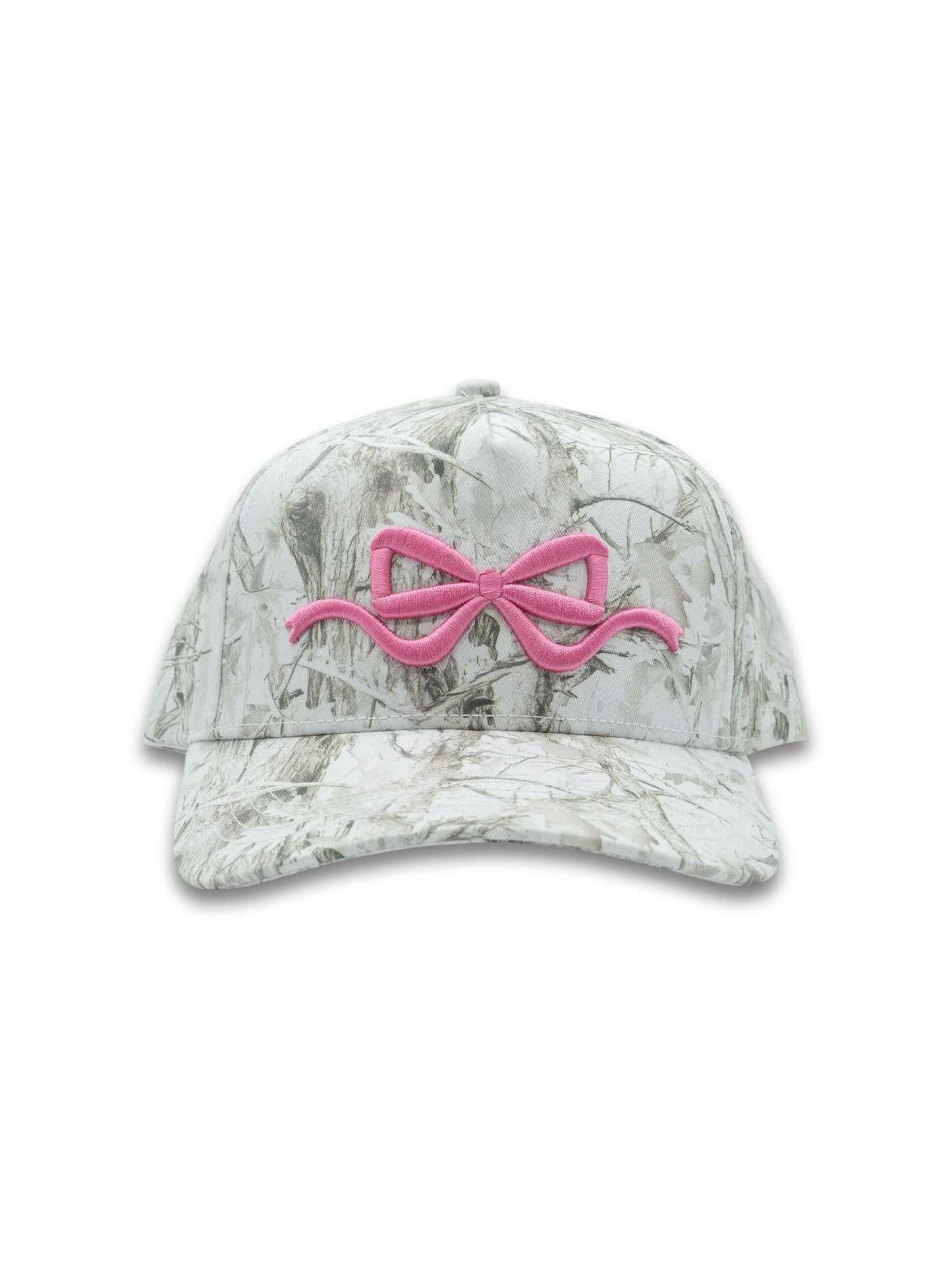 Simply Southern Bow White Camo Hat
