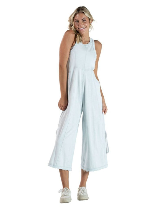 Simply Southern Washed Mist Jumpsuit