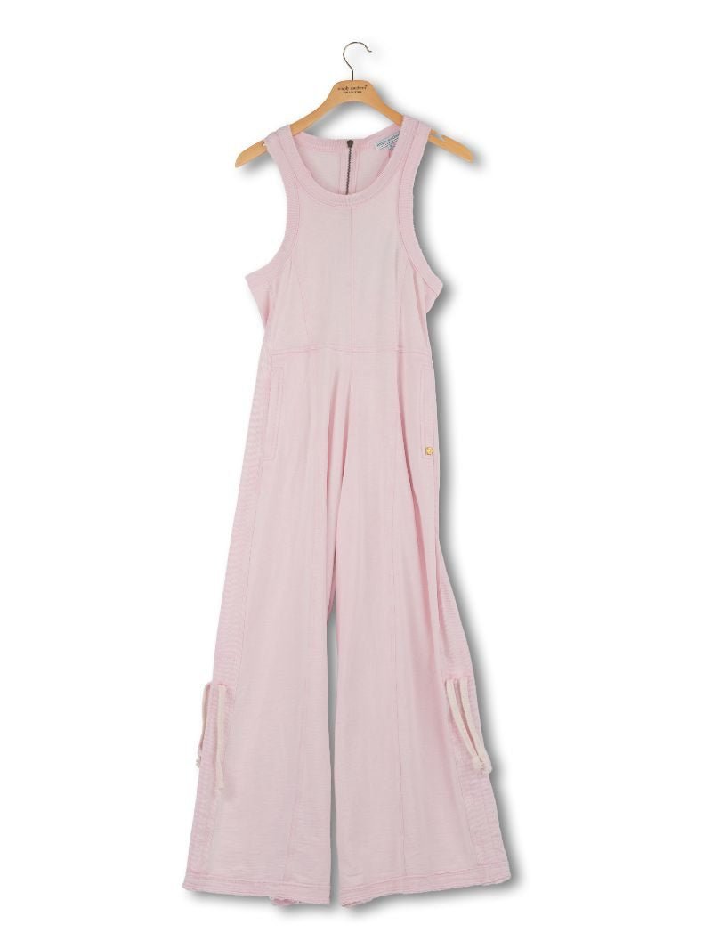 Simply Southern Rose Washed Jumpsuit