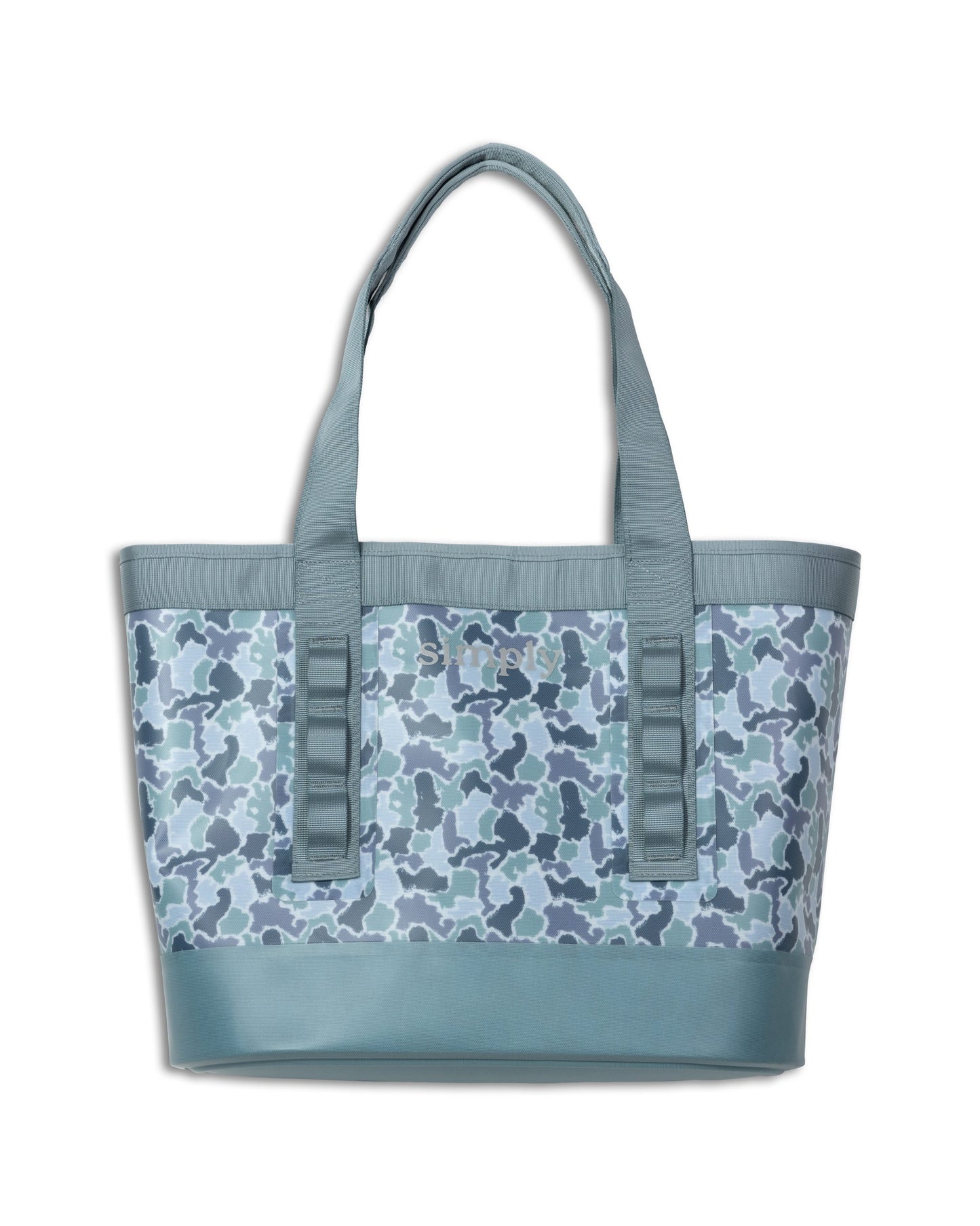 Simply Southern Blue Camo Tough Tote