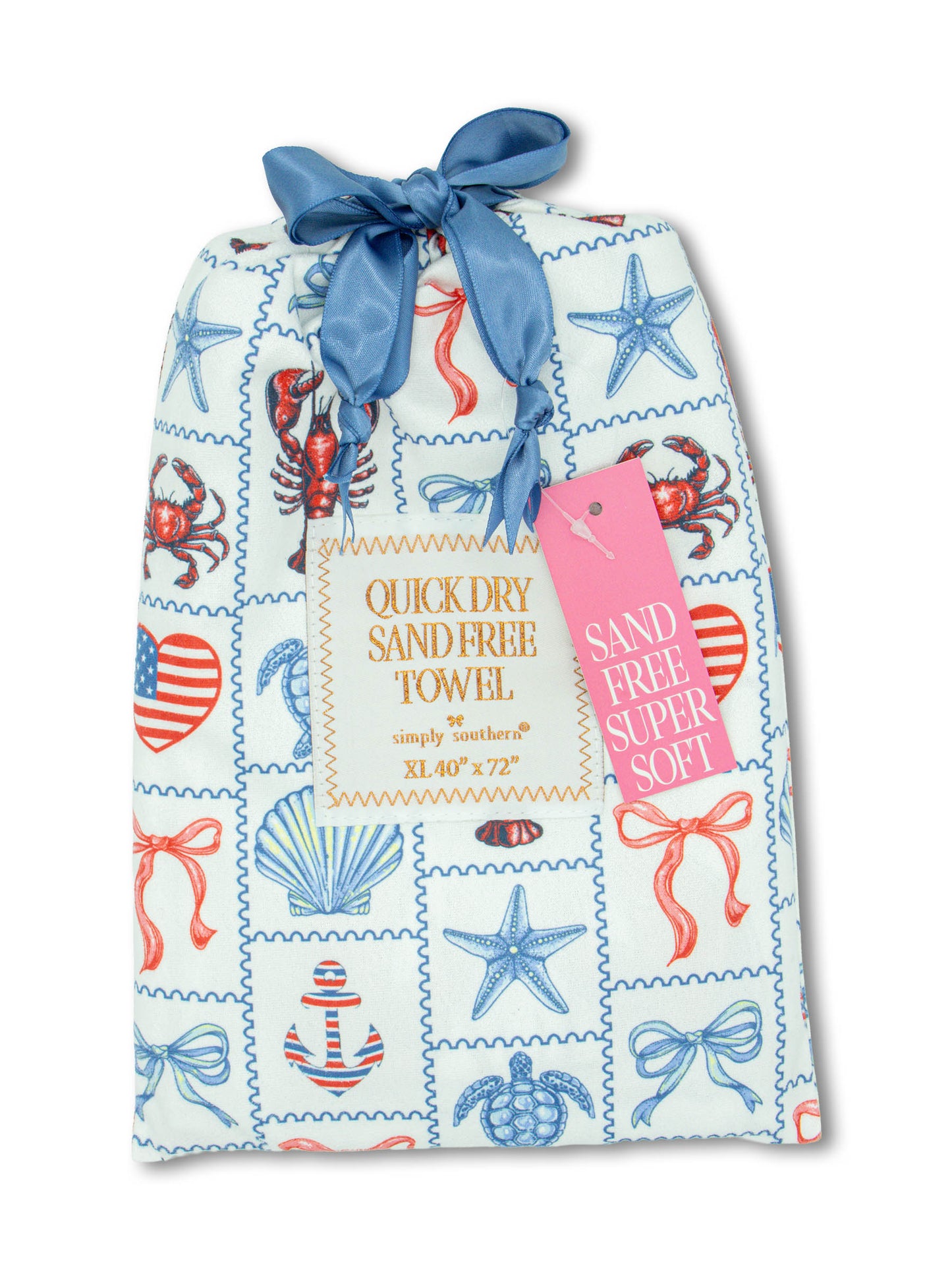 Simply Southern Lobster Quick Dry Towel