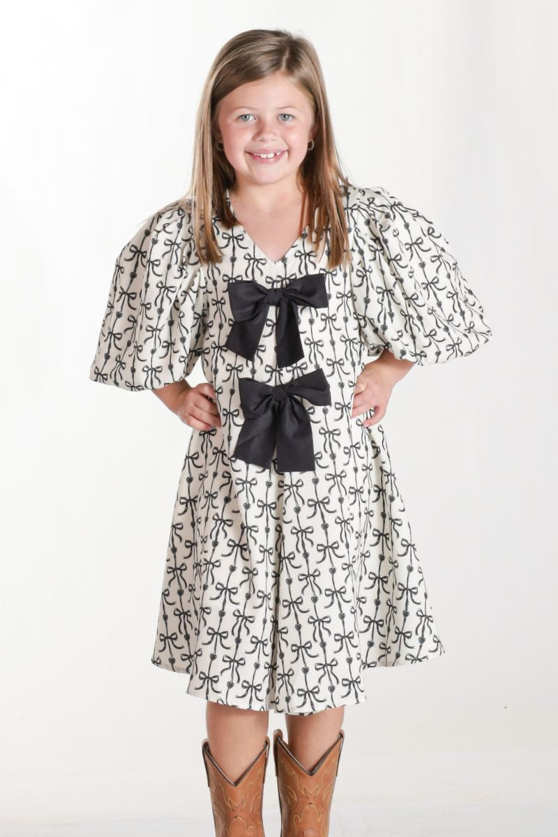 Simply Southern Youth Bow Dress