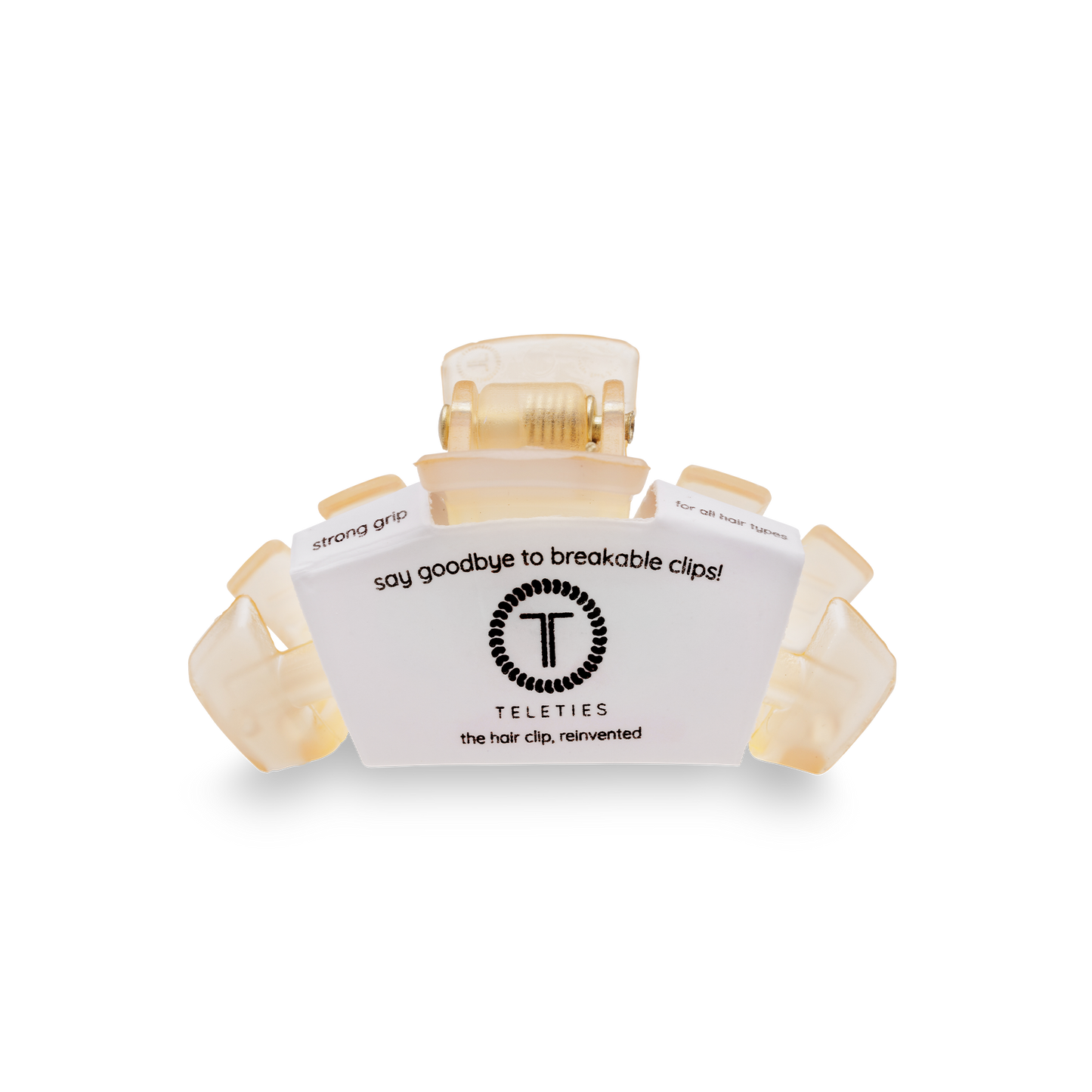 Classic Hair Clip | Tiny | Almond Beige