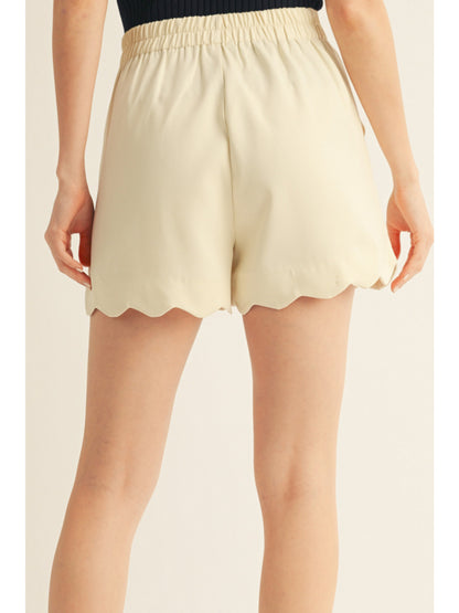 The Danielle Scalloped Shorts