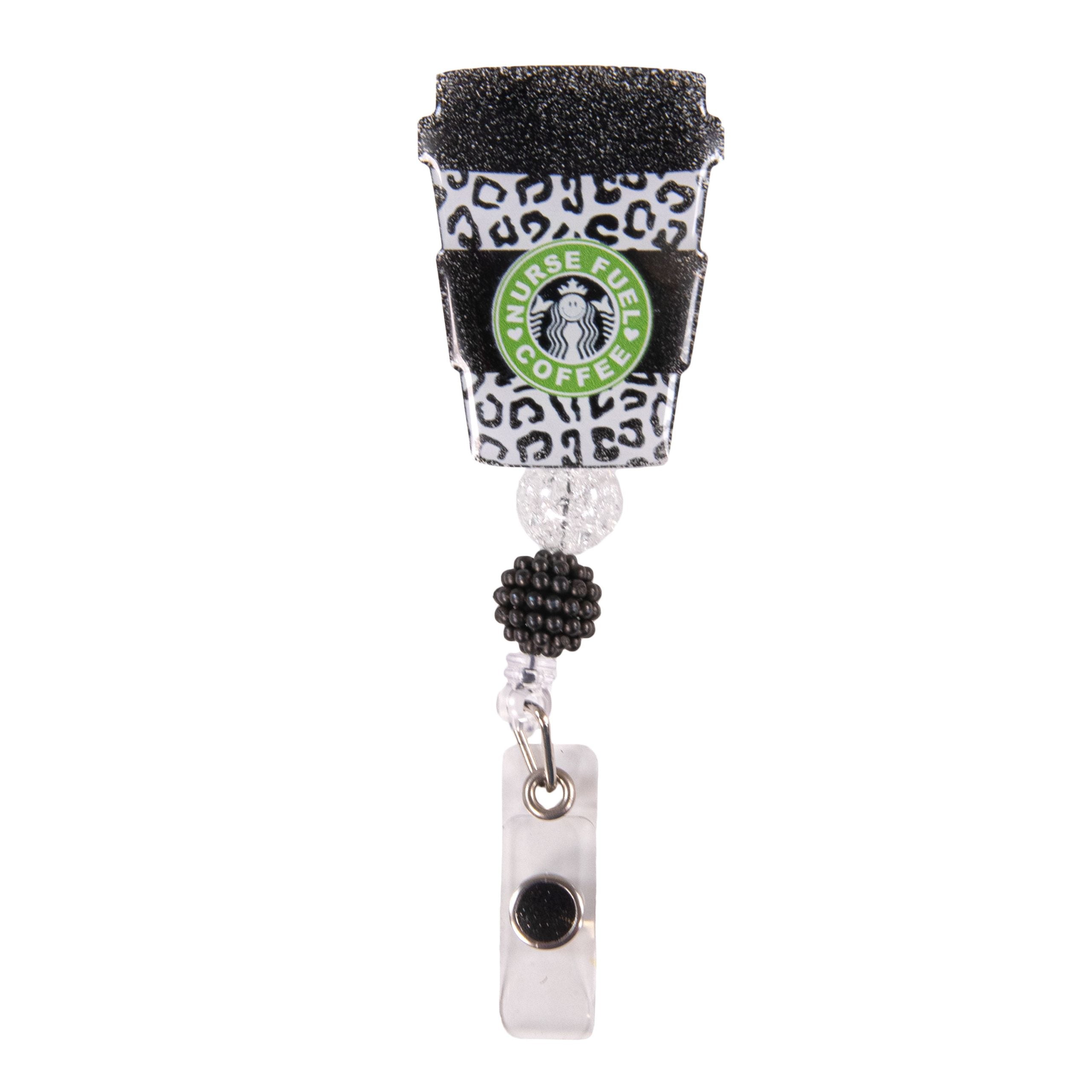 Badge Reels by Simply Southern Black Leopard Cup