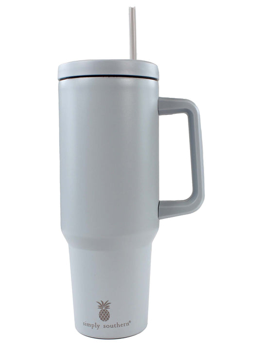 Simply Southern Grey Tumbler