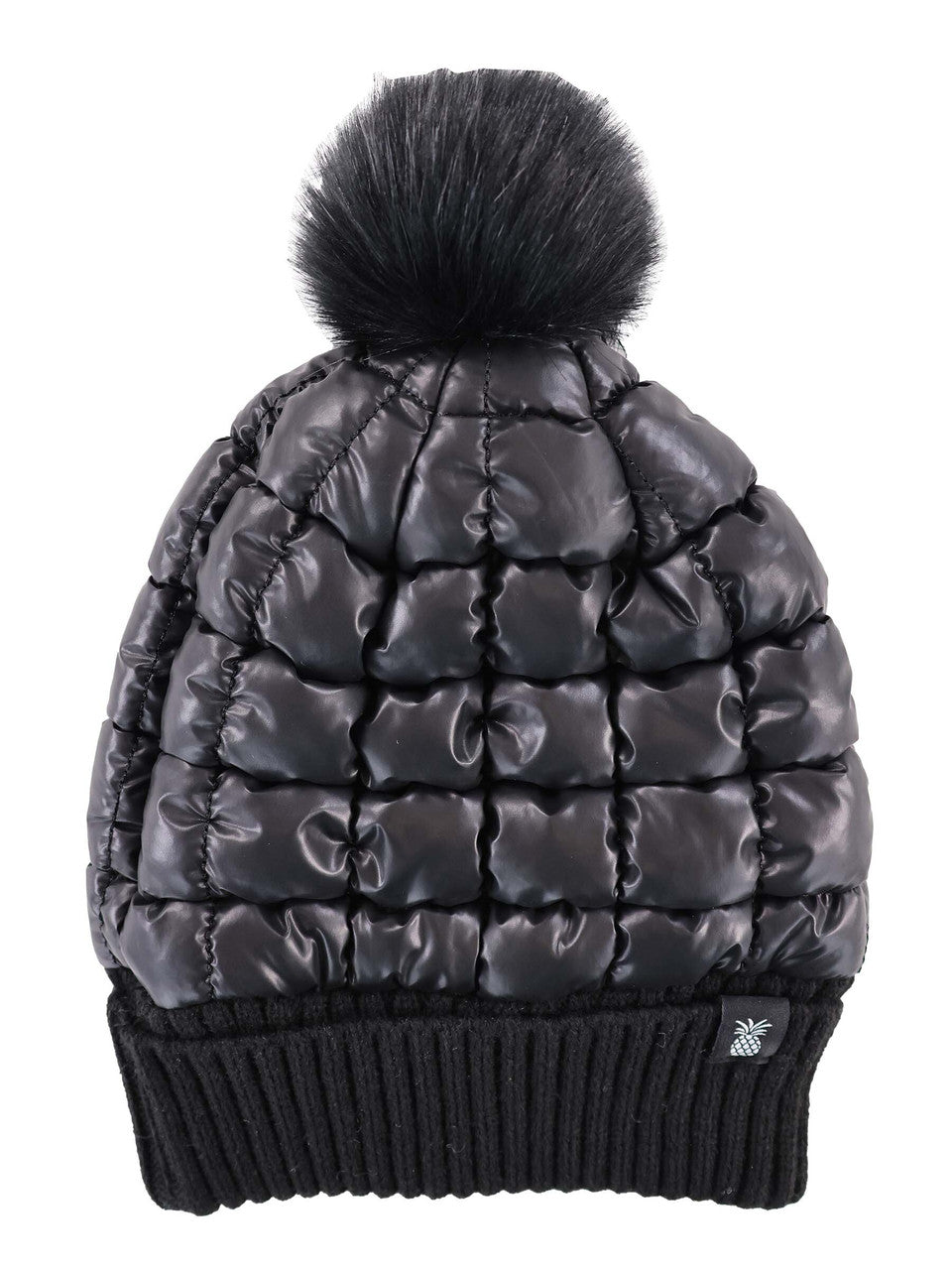 Simply Southern Beanie Puff Black