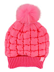 Simply Southern Beanie Puff Pink