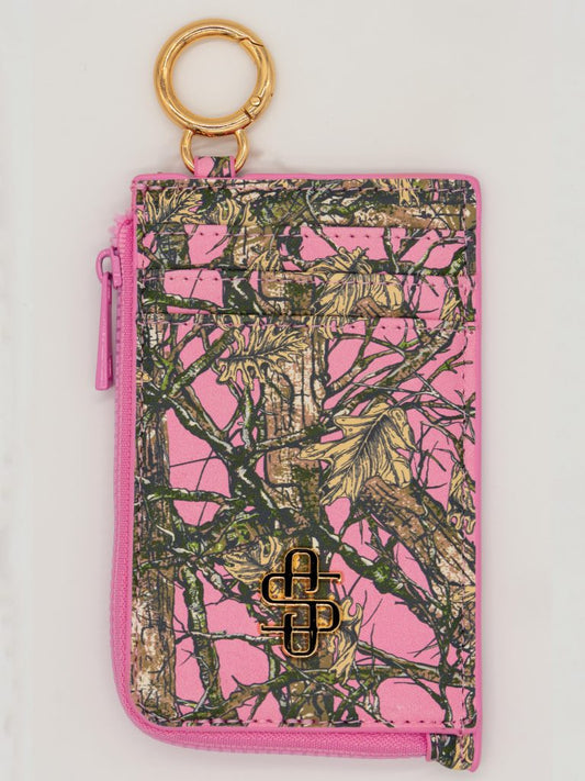 Simply Southern Camo/Pink ID Coin Bag