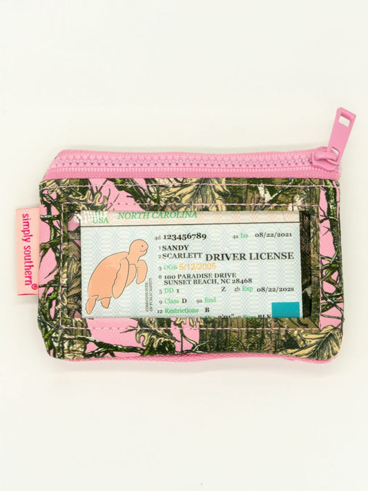 Simply Southern Camo/Pink ID Wallet