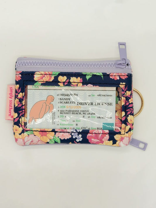 Simply Southern Dark Bloom ID Wallet