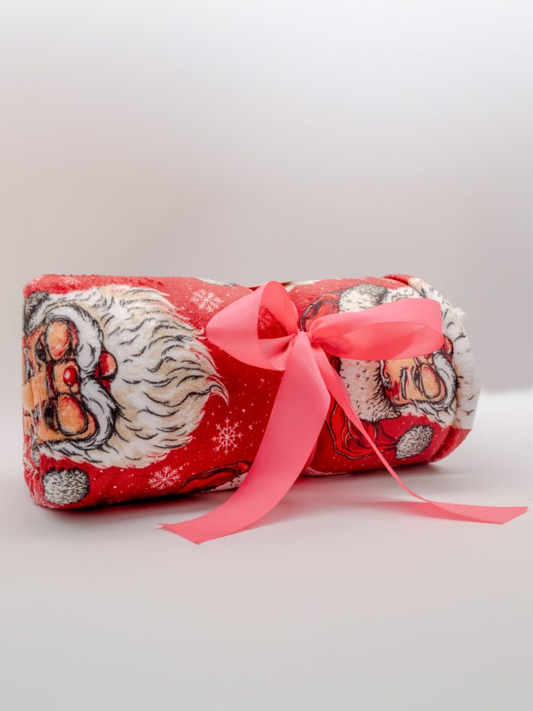 Simply Southern Holiday Soft Santa Throw Blanket