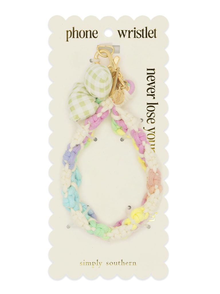 Simply Southern Yarned Phone Wristlet with Bow