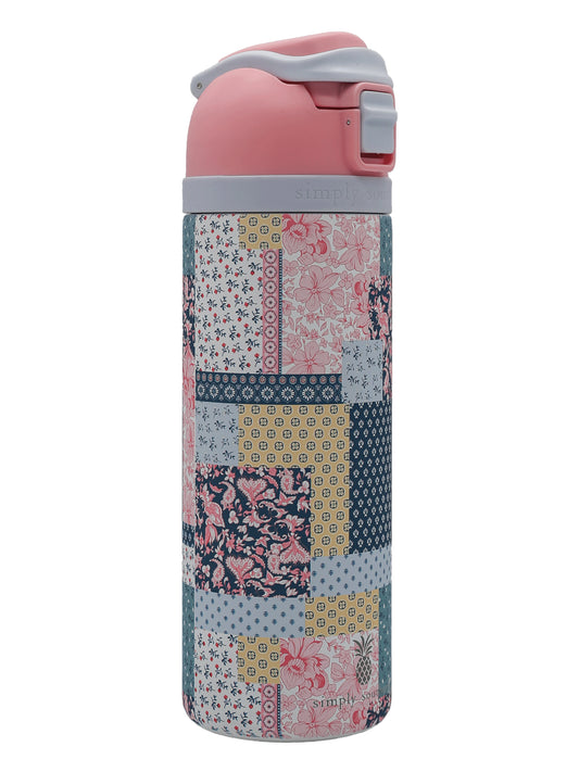 Simply Southern Pink Quilt Tumbler