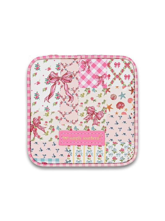 Simply Southern Quilt Ribbon Jewelry Case