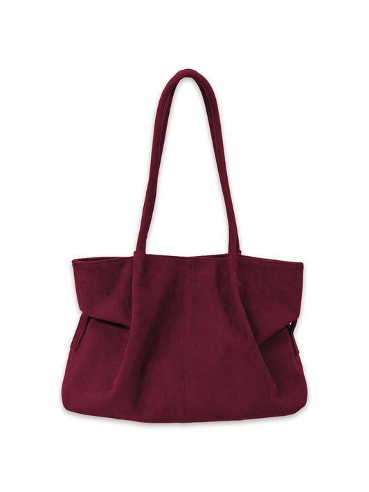 Simply Southern Aubrey Suede Burgundy Bag