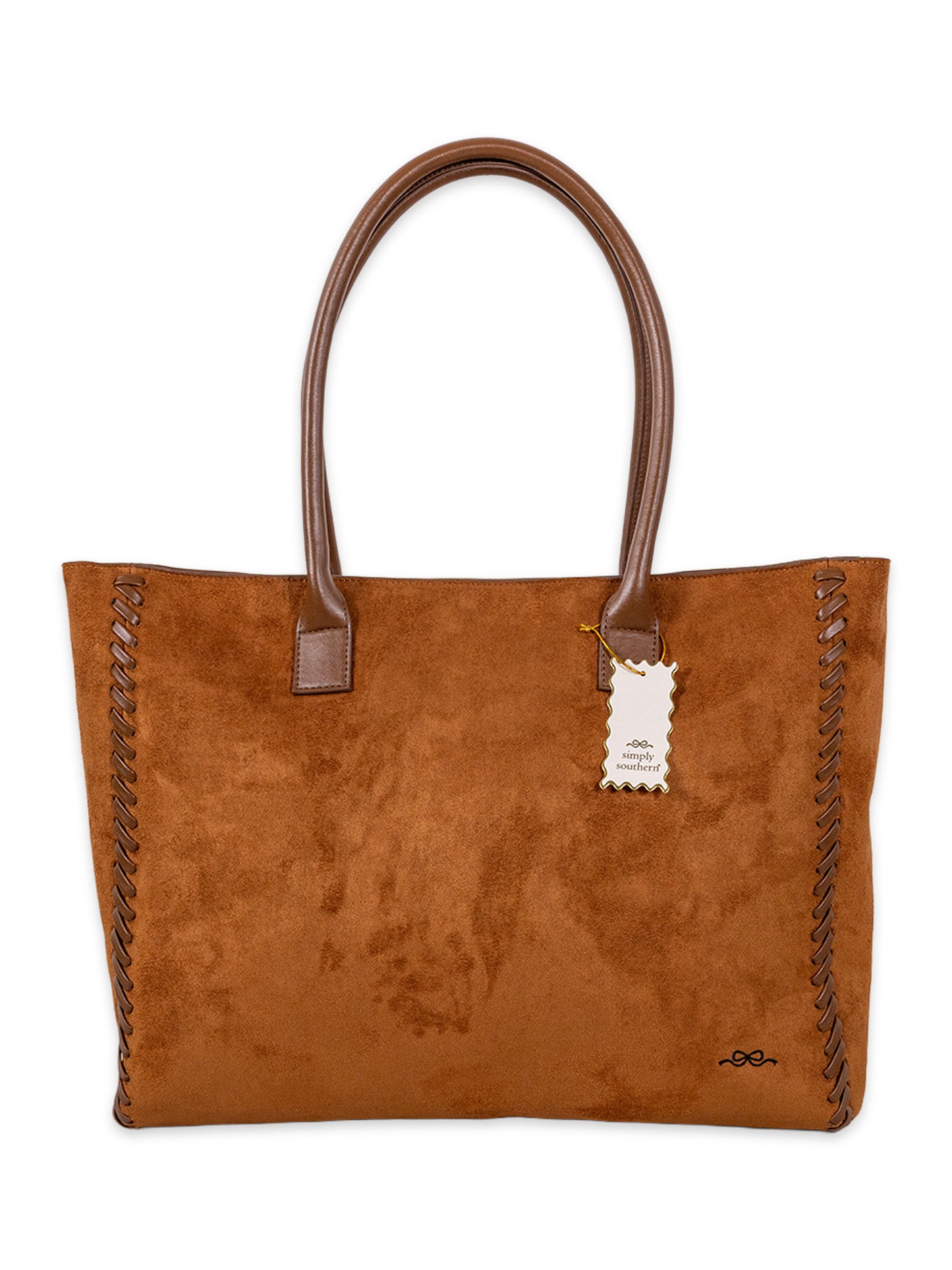 Simply Southern Brown Suede Bag
