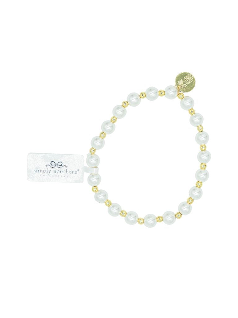 Simply Southern Pearl Bracelete