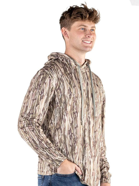 Simply Southern Endurance Hoodie - Grey Camo