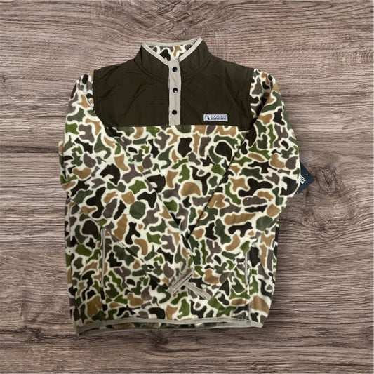 Local Boy Youth Brown Localflage Two Tone Quarter Snap