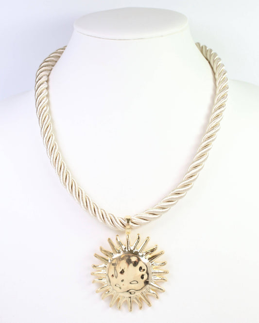 Grand Haven Sun Cord Necklace Gold: Default