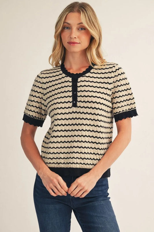 The Dena Sweater Top